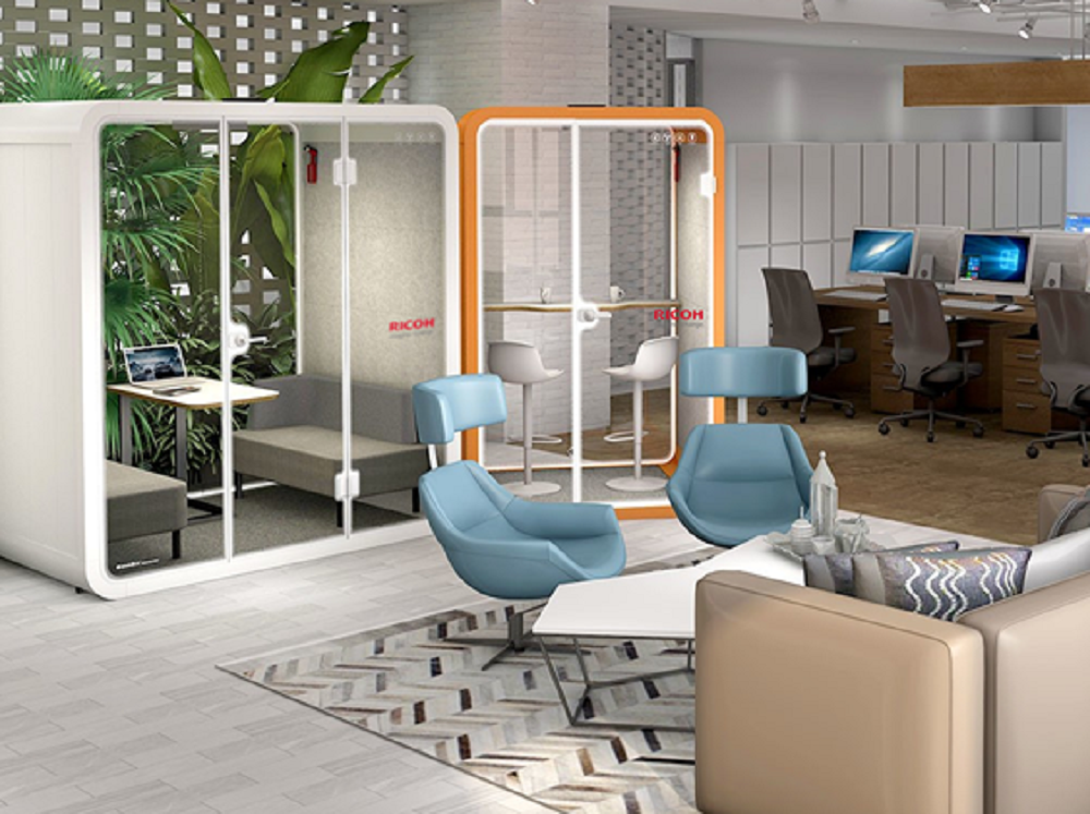 Deploying the smart furniture allows you to have a fully customizable and modular private space at your office in less than a day! - No hassle and construction required! 