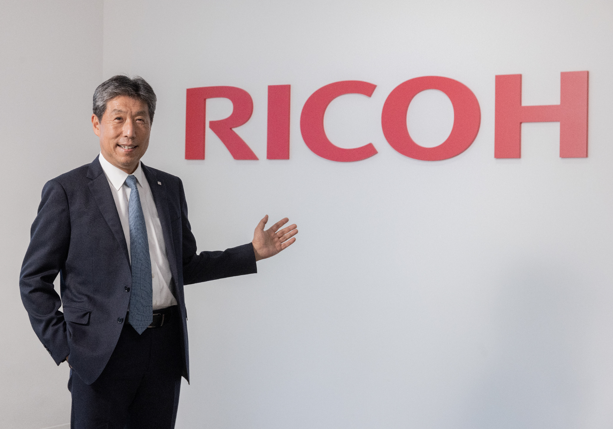 Joji Tokunaga led Ricoh to focus on four key areas of expertise to help customers transform their businesses and thrive